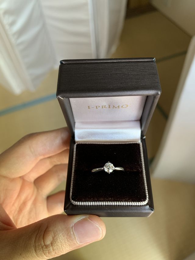 プロポーズに購入しました。