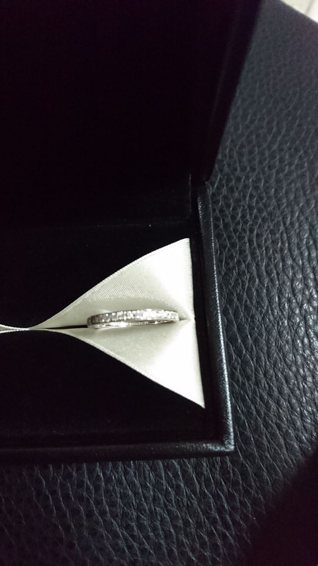 ハーフエタニティです