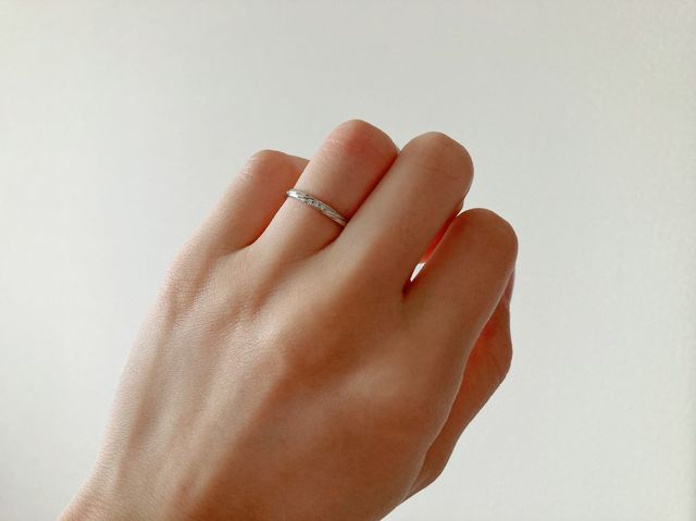 シンプルなデザインの物を選びました。