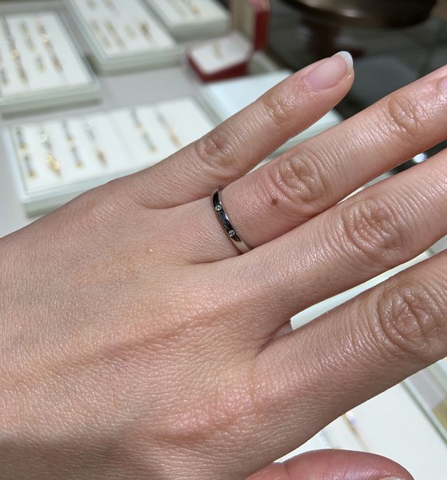 バレリーナ　ウェディングリング