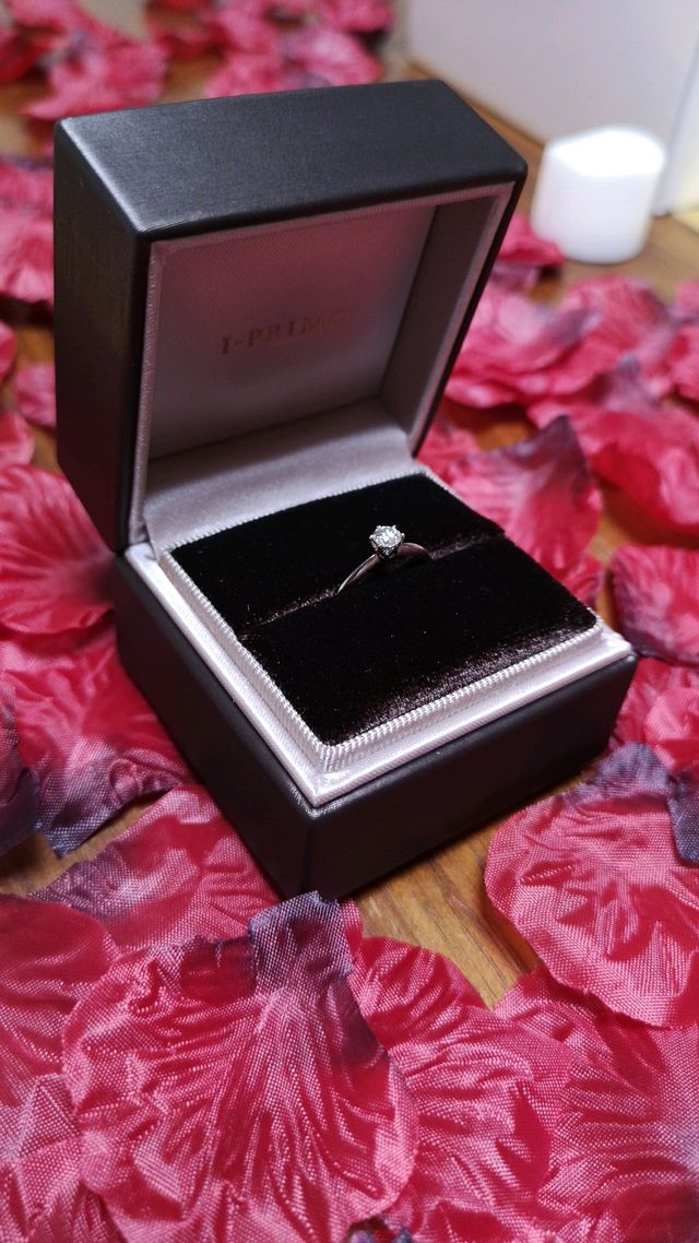 シリウスリングで0.264カラット