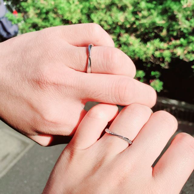 女性→どこから見ても素敵です。
男性→スモークと艶あり。