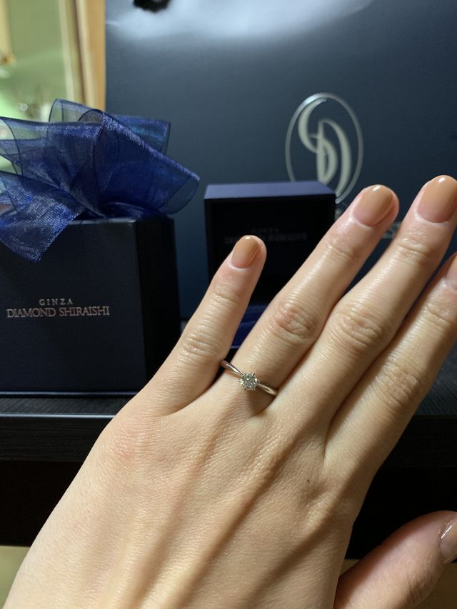 ダイヤと仮の土台でサプライズ