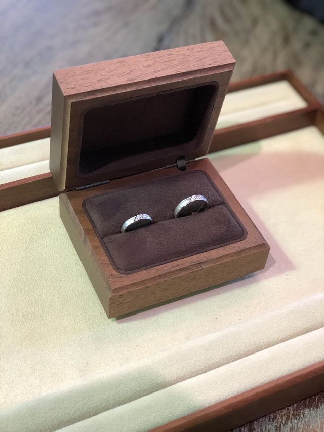 2人のデザインを組み合わせて作りました！