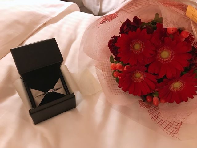 花とセットでプレゼントしました。