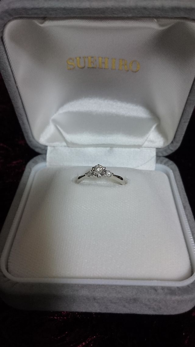 照りのいいダイヤモンドがお気に入りです。