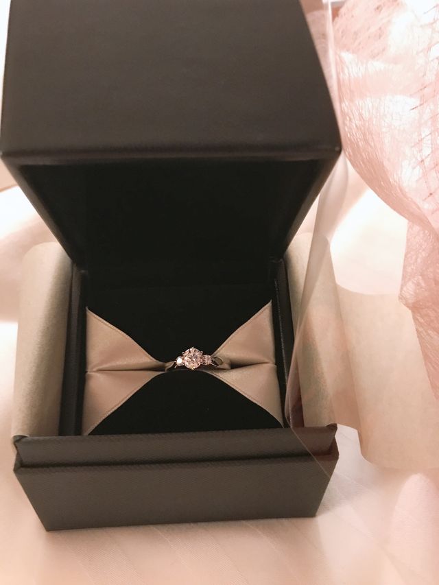 憧れのエクセルコダイヤモンドで購入した指輪