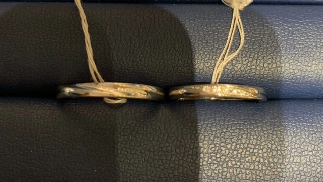 来店の際、候補に残った指輪。