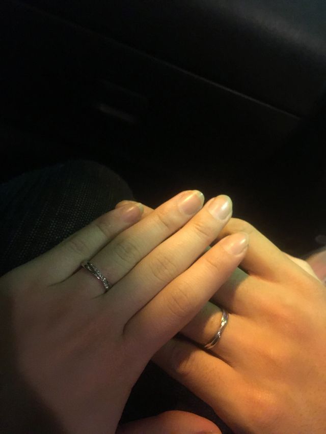 旦那とのペアの印象