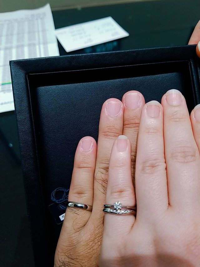 一緒に撮ってみました。