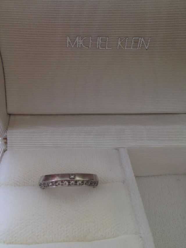 プラチナでダイヤのエタニティ