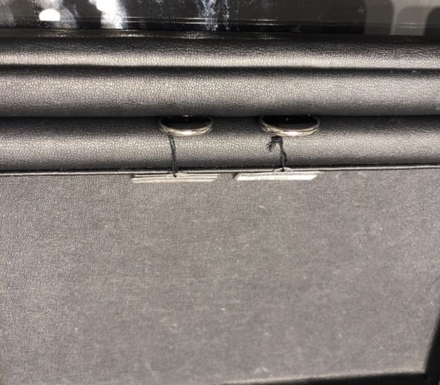 試着した結婚指輪