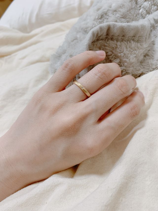 ナチュラルな質感に
派手すぎない色味が
気に入っています♪