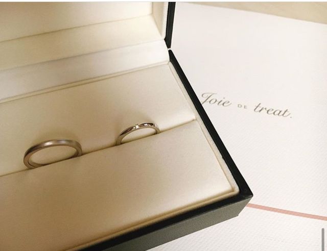 同じデザインですが、お互いの個性が出ています。