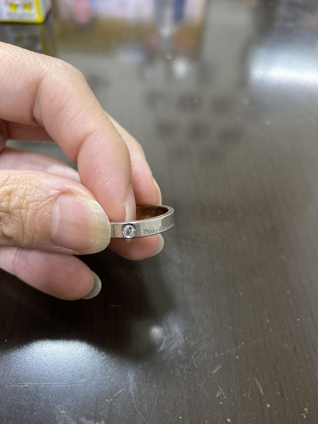 結婚指輪として購入
内側がピンクゴールド