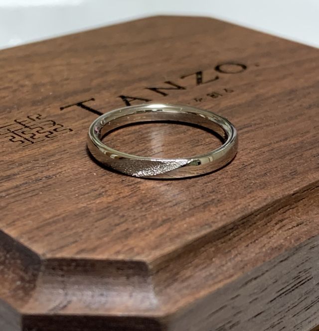 結婚指輪です。