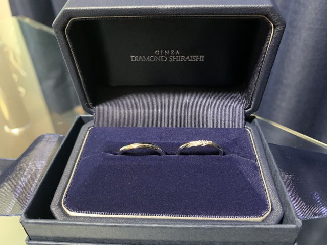 2人でお気に入りのデザインで選びました！！