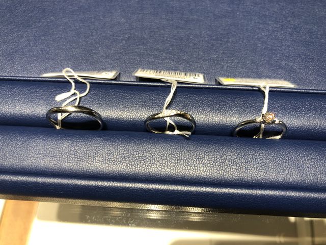 婚約指輪と結婚指輪を購入しました