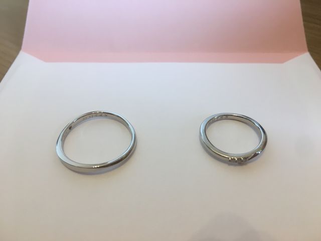 左:男性用16号、右:女性用5号