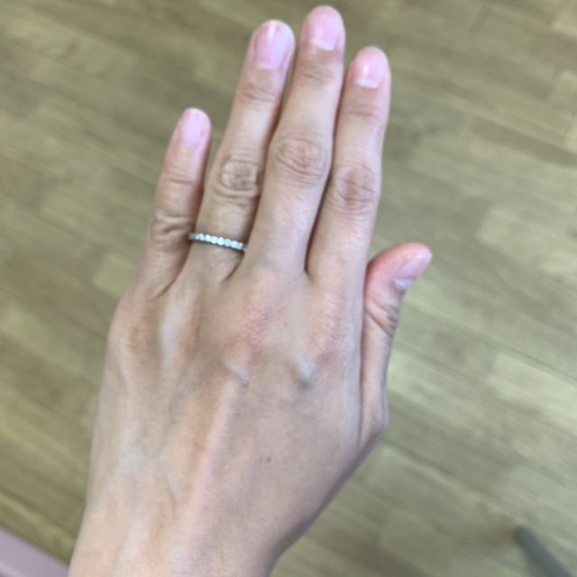 ハーフエタニティです