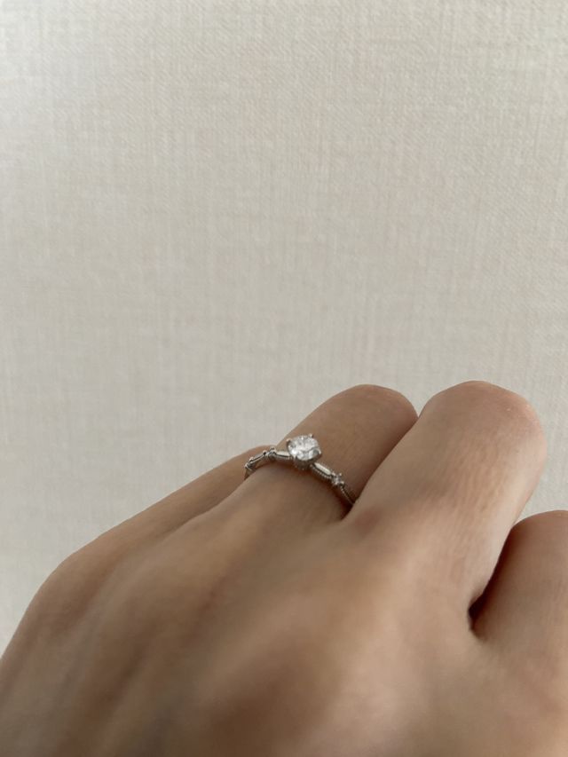 着けてるとキラキラ感がすごいです。