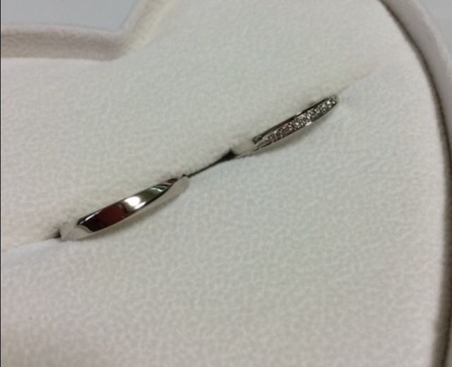 綺麗なデザインのリングです。