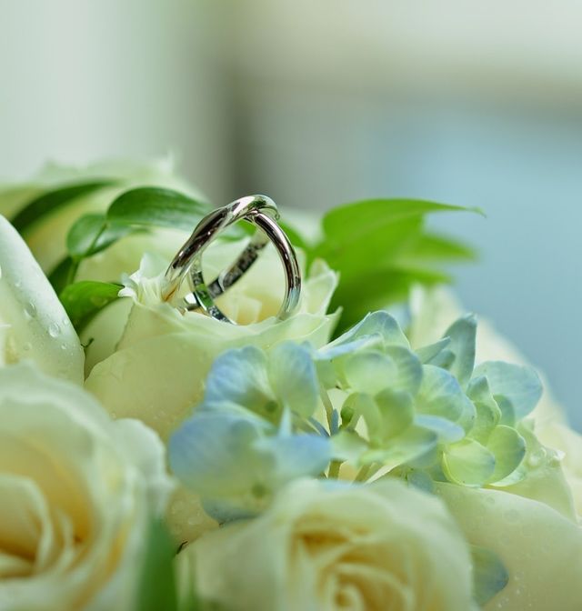 まだ１度もはめていない時なのでピカピカです。