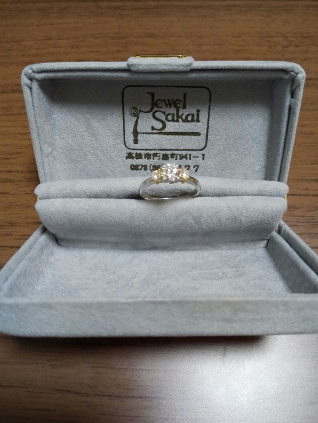 大満足の結婚指輪