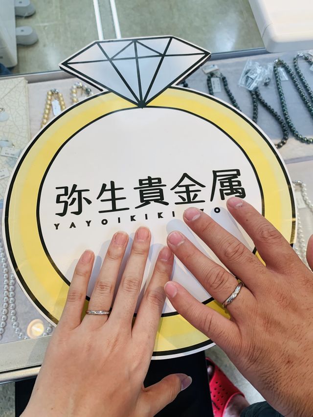 購入後1年
指輪を磨いて頂きました♪