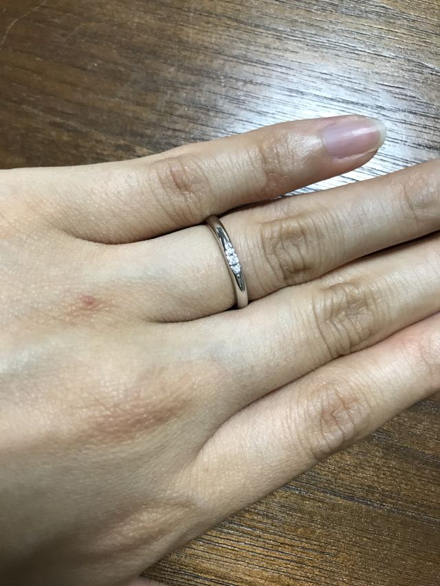 着け心地もよく
とてもオシャレなデザインでした！
