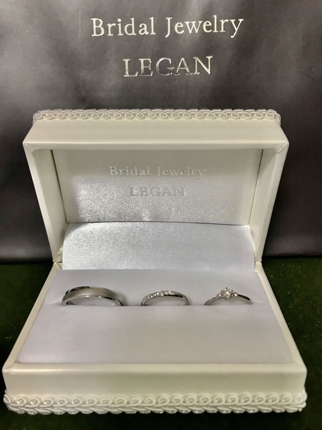 ダイヤモンドの輝きがとても綺麗です。