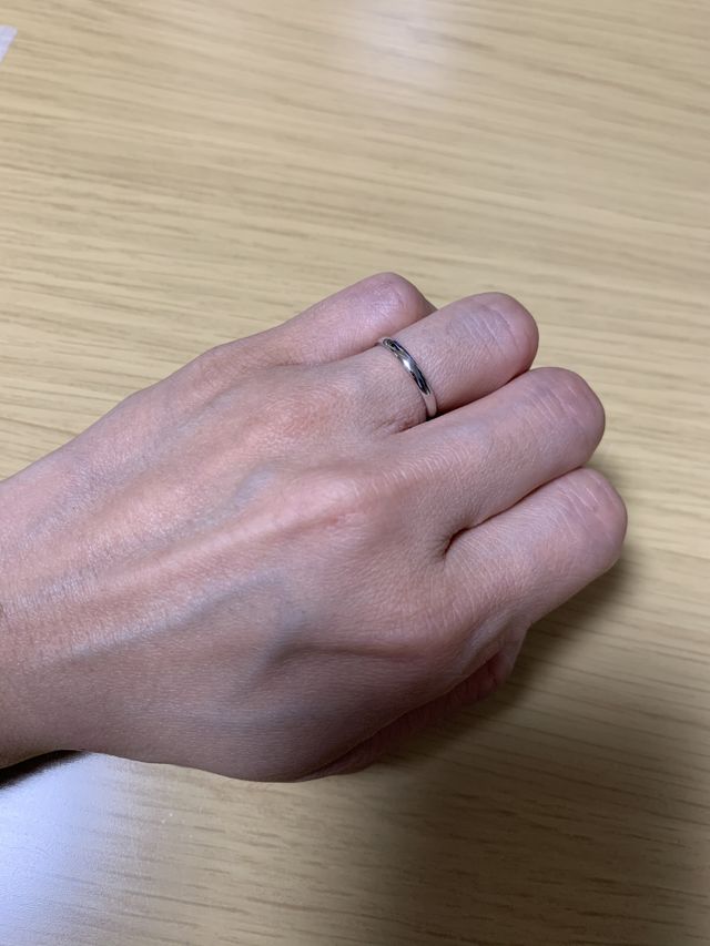 【女性】７号 2mm ダイヤなし