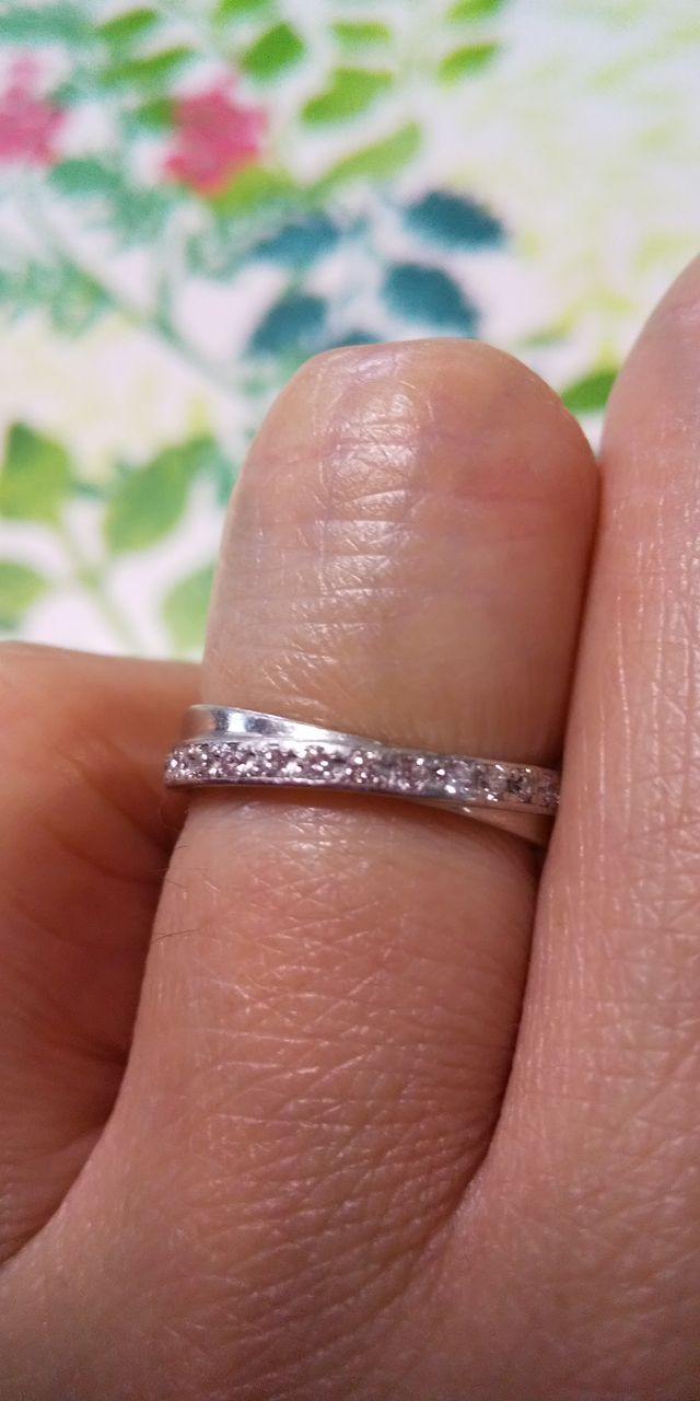 5年つけてますがダイヤの輝きは変わりません