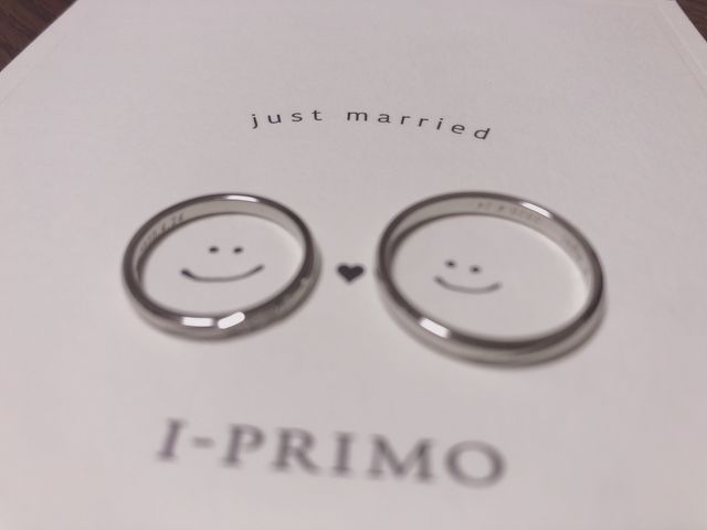 ケイローンのペア指輪です。