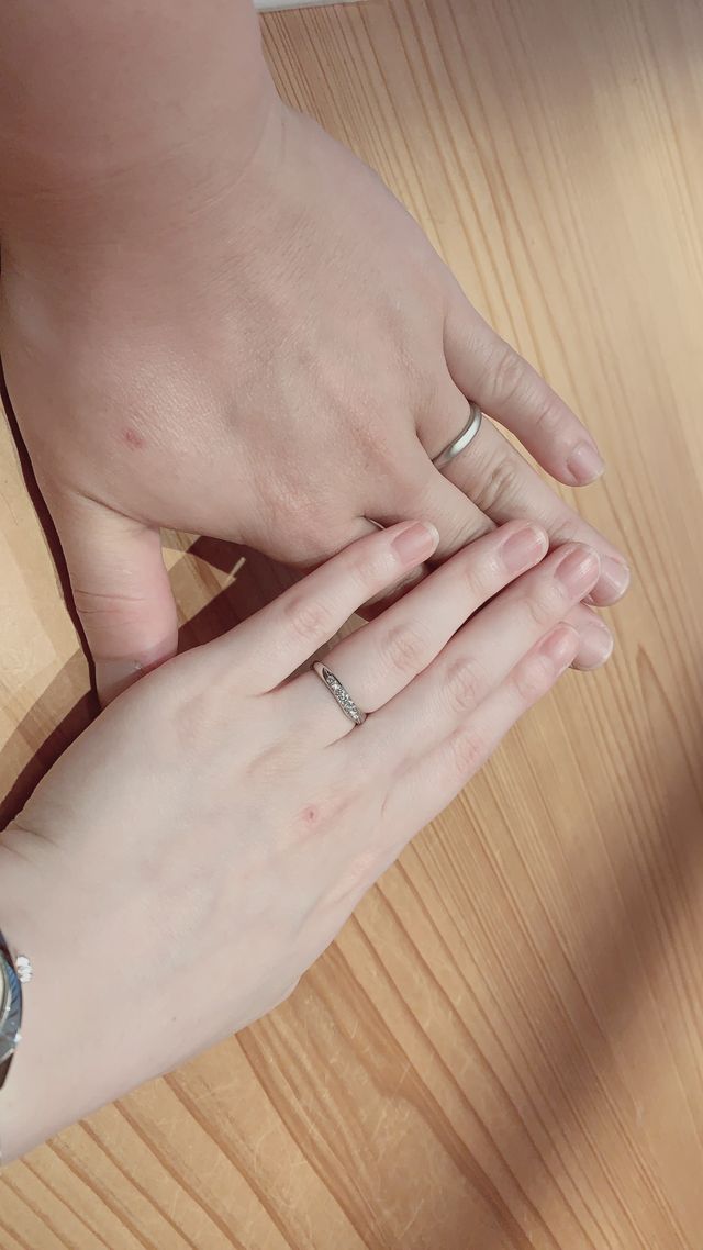 試着して、その瞬間に決めました！