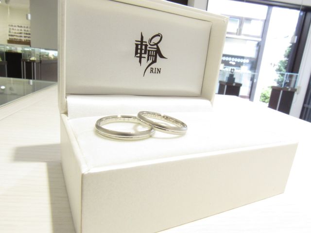 購入した指輪です。