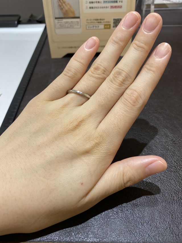 シンプルなデザインで、着け心地も良い