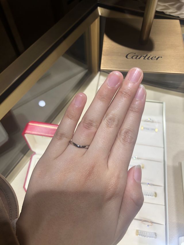 バレリーナの試着。