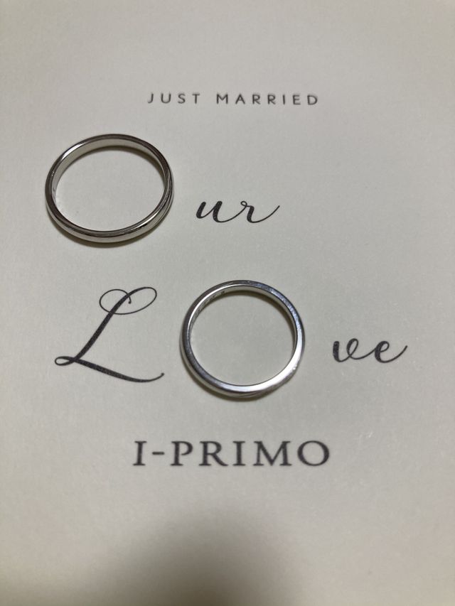 Our Loveの台紙をいただきました