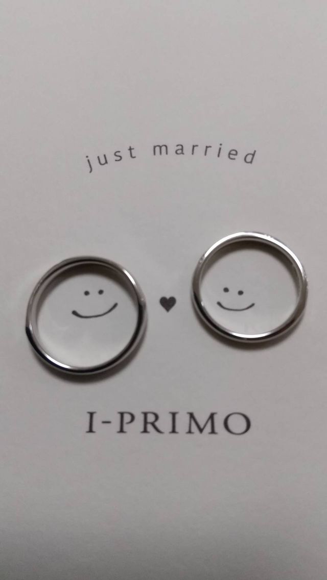 素敵なペアリングです。妻もとても気に入っています。