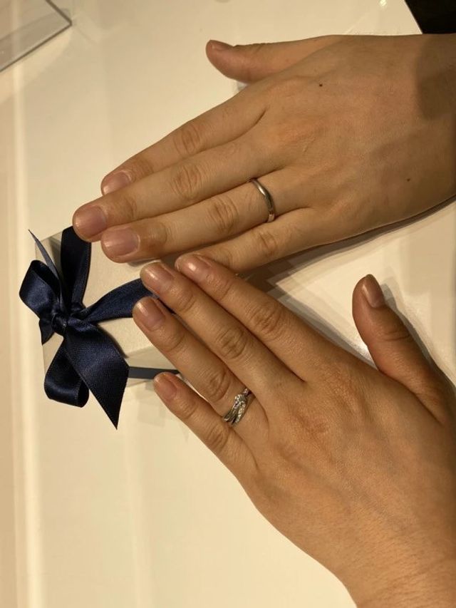 購入時の試着写真です。