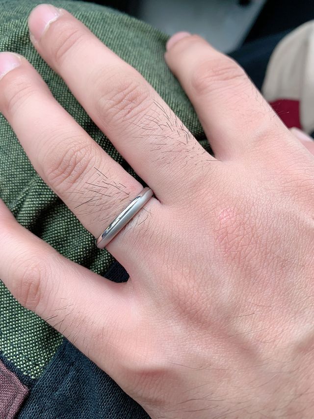 マット加工の部分を少しアレンジしてもらいました。