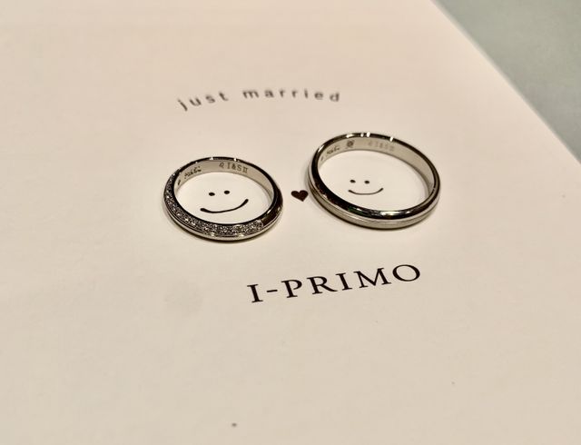 かわいい台紙をいただきました！