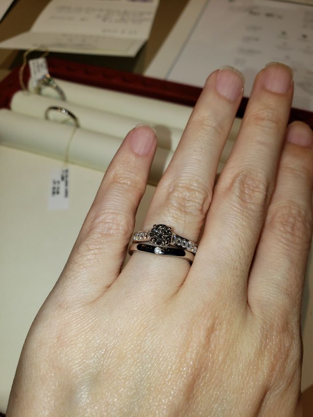 バレリーナのマリッジと重ねづけ