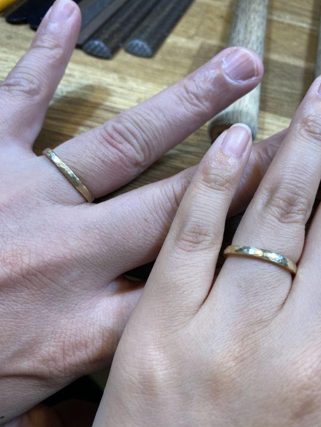 おまけで頂いた
1ヶ月半後、2人で作った物が届くのが楽しみ！