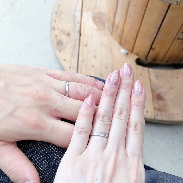 受け取り時にアトリエで撮った写真です