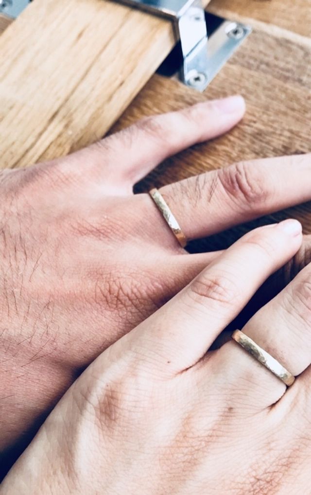 手作りリング♡