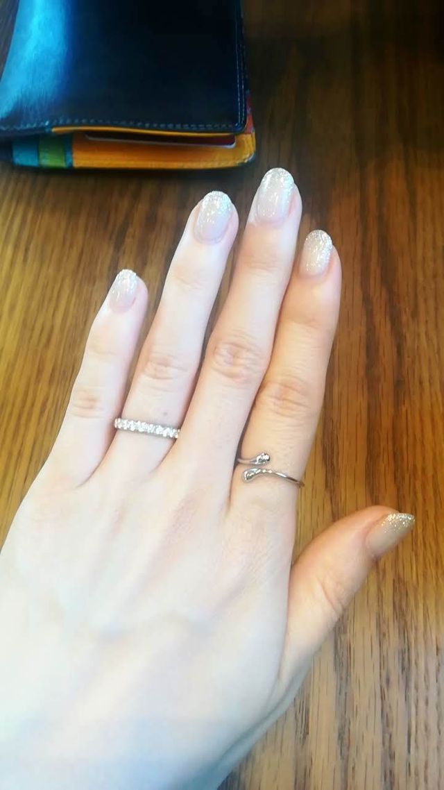 バランスが分かるように撮りました。