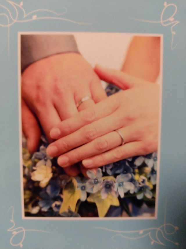 結婚式で撮影した写真です。