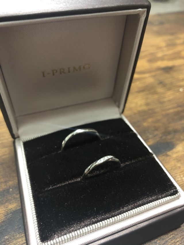 手前が新婦用、奥が新郎用です。